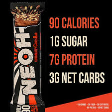 Carb intake for most people should be between 45% and 65% of total calories. Neoh Low Carb Protein Candy Bar Keto Snack Low Sugar 1 Gram 90 Calories 7 Grams Protein Chocolate Crunch 12 Pack Pricepulse