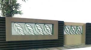 Galeri gambar buat pagar tembok minimalis. 20 Model Galeri Pagar Minimalis Sederhana Dan Mewah Desain Dinding Rumah Minimalis Ide Pagar