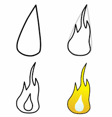Free download 37 best quality flames outline drawing at getdrawings. How To Draw Flames