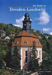 At the top of the hillside is the quarter of weißer hirsch. Evangelisch Lutherische Kirchgemeinde Loschwitz Dresden