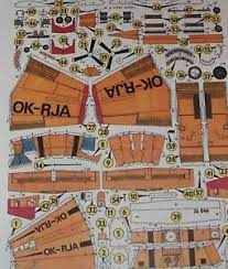 Lilibiggs club magazin #18 / bastelbogen by michael studt. Bastelbogen In Papiermodell Flugzeuge Gunstig Kaufen Ebay