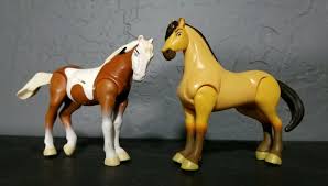 Burger King Spirit Stallion Of The Cimarron Spirit Rain Horse Figure Lot Of 2 Fast Food Toys Creek riding on spirit horse coloring page from spirit: