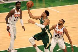 The bucks compete in the national basketball associatio. Final Score Bucks Slap The Suns 120 100 Get First Win Of Nba Finals Bright Side Of The Sun