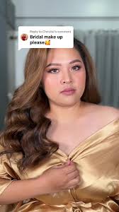 Replying to @ChrisVal here’s a bridal makeup look💓 #BridalMakeup #Bride  #MakeupartistMakati #MakeupArtistPh