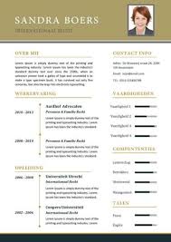 Advocaat Stagiair Cv Template S Gratis Motivatiebrief