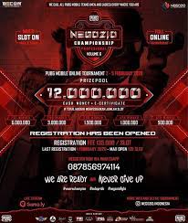 Online Tournament Pubg Mobile Negozio Champ Volume 6 Profesional Team