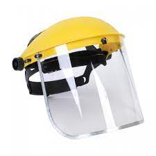 Weetect face shield is an injection molding visor optical class 1 or uv resistant polycarbonate sheet with anti fog coating, hard coating and color mirror coat which complaint with ce and astm standard. Industrial Helmet With Face Shield