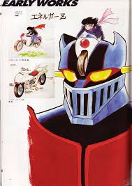 Go Nagai S First Prototype Of Mazinger Z Love This Mecha Anime Cool Robots Robot Cartoon