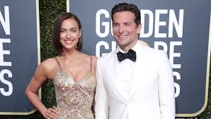 Her swimsuit shoots have taken her from arizona to italy and her native russia. Irina Shayk S Dress At Golden Globes 2019 Wows In Gold Gown Hollywood Life
