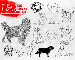 Download Labrador Svg Animals Svg Puppy Svg Golden Retriever Svg Labrador D Clipartic