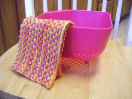 A list of potential substitutes, if you can't get hold of knit picks dishie, with detailed advice and warnings about any differences. Dish Cloth Kristenisms