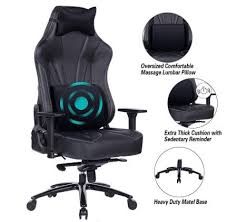 Blue Whale Super Big And Tall Gaming Chair In 2020 Gaming Chair Office Computer Desk Lumbar Support