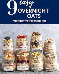 You simply mix together milk, yoghurt and oats and leave the mixture overnight in a fridge. Calories In Overnight Oats Overnight Oats In Ball Jar On Desk With Computer
