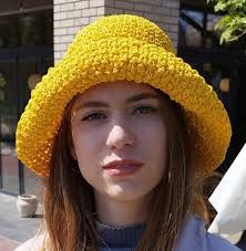 Raffia Hat, Crochet Hat, Womens Straw Hat, Sun Hat, Crochet Bucket Hats,  Beach Hat, Panama, Eco Friendly Gifts, Elegant Gifts, Gift for Her