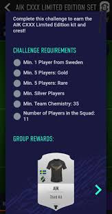 0di2), more commonly known simply as aik (swedish pronunciation: Aik Cxxx Limited Edition Set Sbc Fifa