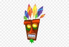It is i, aku aku! It Is I Aku Aku Tiki From Crash Bandicoot Free Transparent Png Clipart Images Download