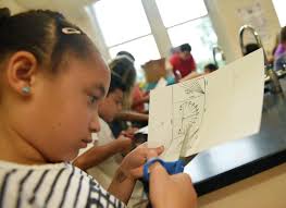 Summer school garden program flourishing