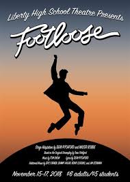 Footloose metal poster classic movie art print plaque gift. Lhs Theatre Presents Footloose The Musical