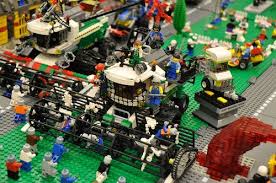 Activate the tnt function to blast your way in. Lego Zombie Base Off 65