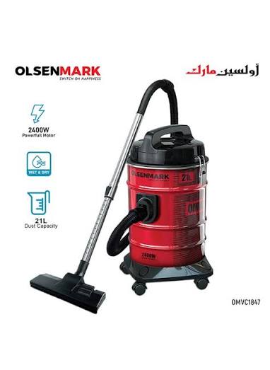 مكنسة كهربائية اولسين مارك 21 لتر 2400 وات