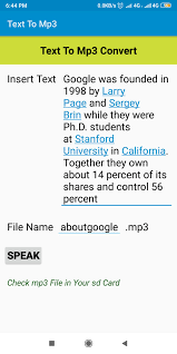 Voxworker is an online text to speech service that can translate text into audio recordings. Text Speech To Mp3 Converter For Android Apk Download