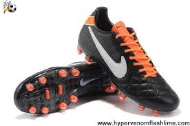 Buy 2013 New Nike Tiempo Legend Iv Elite Fg Black White Total Orange Football Boots Shop