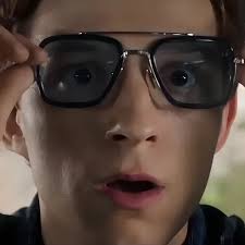 Gafas Iron Man, Tony Stark, Spider, Avengers, con marco negro, color  varilla plateada, color lente plateada, color negro, diseño de océano