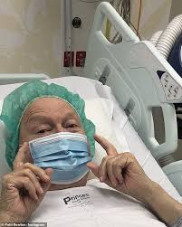 Bert's toe became infected before christmas and he was experiencing unbearable pain before doctors amputated his right leg just below the knee . Bert Newton Has His Leg Amputated Tv Star S Life Or Death Decision Duk News