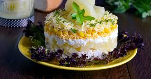 салат с курицей и ананасами и грибами и кукурузой Salat Iz Ananasov Kuricy Kukuruzy Recept V 2020 G Idei Dlya Blyud Prostye Recepty I Recepty Prigotovleniya