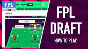 Fpl Draft How To Play Fantasy Premier League Draft Youtube
