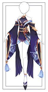 Discover more fantasy anime on myanimelist, the largest online anime and manga database in the world! Closed Auction Outfit 547 Lineart By Xmikuchuu On Deviantart Drawing Anime Clothes Fashion Design Drawings Anime Costumes