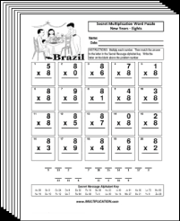 Free Multiplication Worksheets Multiplication Com