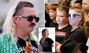 Annual Australian Mulletfest at Kurri Kurri NSW brings together some of the  most outrageous 'dos