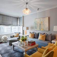 Set of 3 yellow gray white abstract wall art, yellow grey abstract wall decor, 3 panels gray yellow canvas art, set of 3 for living room, abstractacacia 5 out of 5 stars (17) $ 4.20. Gray And Yellow Living Room Houzz