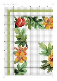 Gallery Ru Foto 2 Cvetochnyj Kover Red Willow Cross Stitch Borders Craft Accessories Cross Stitch