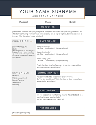 Free simple blank cv download. 17 Free Resume Templates For 2021 To Download Now