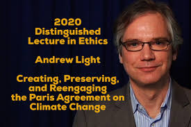 CEHV Distinguished Lecture in Ethics: Andrew Light