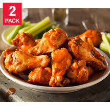 The costco chicken wings are meaty. Fully Cooked Dusted Chicken Wings 2 Kg 4 4 Lb X 2 Pack Costco