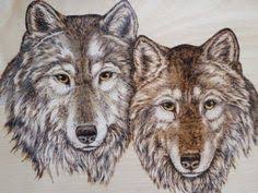 Great designs to add to a rustic sign for the hunter or wildlife enthusiast. 47 Wolf Ideas Wood Burning Art Pyrography Wood Burning Patterns