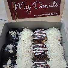 Diketahui sebuah balok dengan panjang 9 cm, lebar 10 cm, dan tinggtentukana. Jual Donat Toping Coklat Keju Kota Tangerang Mozza Ol Shop Tokopedia