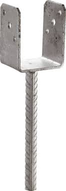 Pied De Poteau En U A Sceller Ppd140 70g Simpson