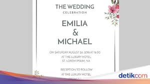 Contoh kalimat undangan nikah kristen,surat undangan pernikahan online,undangan murah dan bagus jakarta,cetak undangan bandar lampung. 8 Contoh Undangan Pernikahan Simple Tapi Terkesan Mahal
