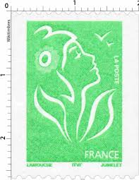 Pour affranchir une enveloppe de 100 g, il vous suffira d'y coller 2 timbres du type d'acheminement que vous avez choisi (rouge/vert/gris). Timbre Sans Legende Particuliere Type Marianne De Lamouche Wikitimbres