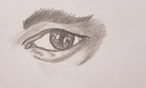 Easiest tutotrial for beginners on how to draw eyes step by step, you step 13| blend the area above the eye. How To Draw Eyes For Beginners Art By Ro