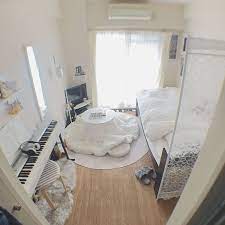部屋全体 一人暮らし ホワイトインテリア 狭い部屋 電子ピアノ などのインテリア実例 2017 11 23 14 13 23 roomclip ルームクリップ ワンルームアパートのデコレーション 模様替え 部屋 インテリア 狭い
