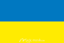 Those colors have had symbolic significance in the ukraine for more than one thousand years, and they featured in many of the tribal banners that were in use before the modern nation of the ukraine and modern ukrainian flags came into being. Ukraine Flag Wallpaper Wall Mural By Magic Murals