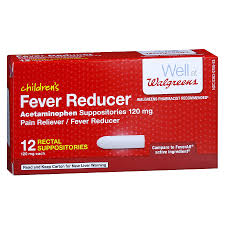 Walgreens Childrens Fever Reducer Rectal Suppositories