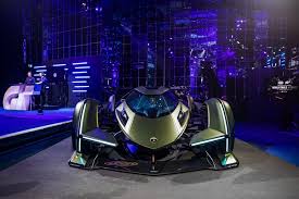 The lambo v12 vision gt is a highly visionary concept, emphasizing 'fun to drive' within the digital environment of the iconic racing game gran turismo sport for sony the lambo v12 vision gt features a very exciting design produced by lamborghini centro stile in sant'agata bolognese. Hybrid Lamborghini Lambo V12 Vision Gran Turismo