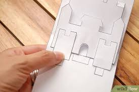 '09 issue of beautiful cards (pg.35). How To Make A Castle Pop Up Card Robert Sabuda Method