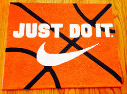 Turn your home, office, or studio into an art gallery, minus the snooty factor. Nike Basketball Just Do It Visit My Instagram Page Tee Rrificarts Basketball Canvas Painting Canvas Painting Diy Basketball Canvas